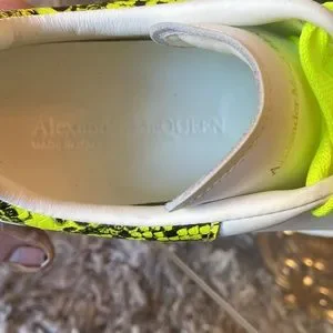 Alexander McQueen Shoes Alexander Mcqueen Oversizedneon Green